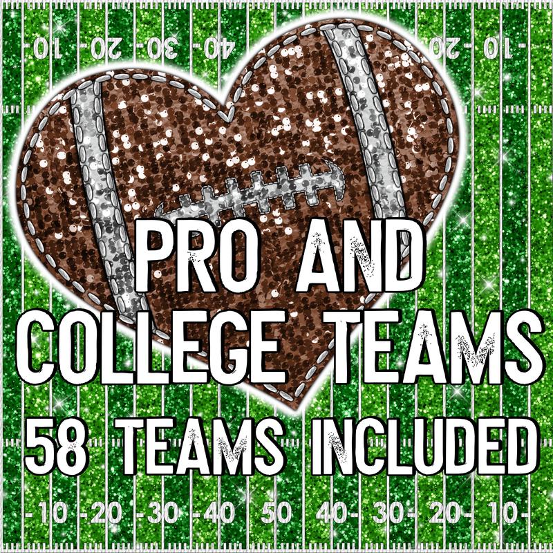 PRO + College Floral Football Bundle