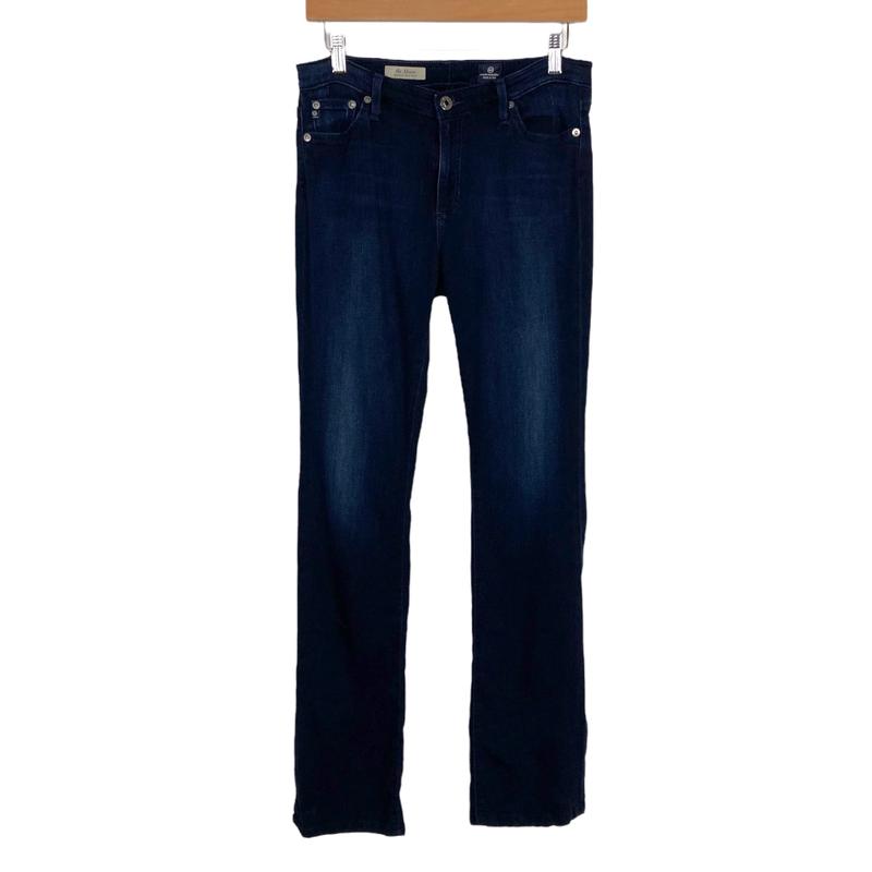 AG Adriano Goldschmied Dark Wash \"The Alexa Mid-Rise Slim Boot\" Jeans- Size 28R (Inseam 31 see notes)