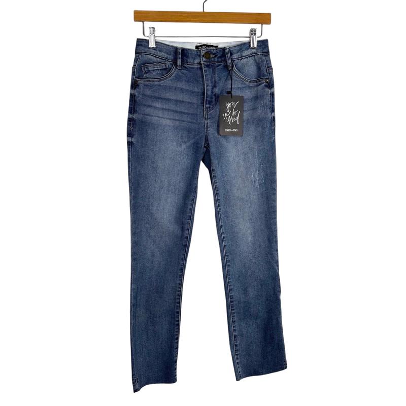 Mac And Me Raw Hem Jeans NWT - Size 0