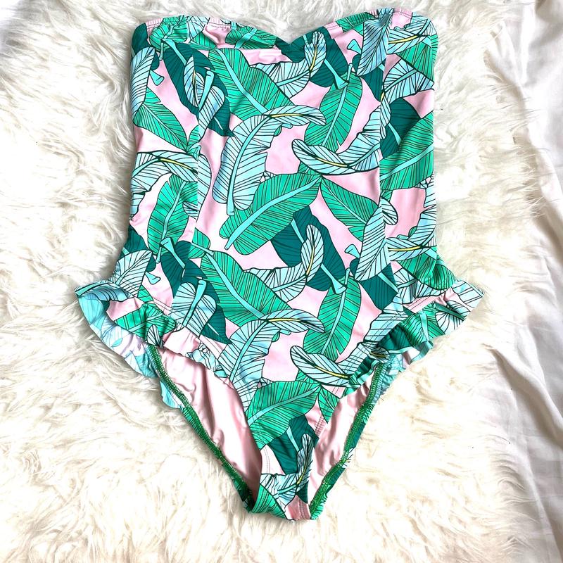 Dippin\' Daisy\'s Palm Print One Piece- Size M