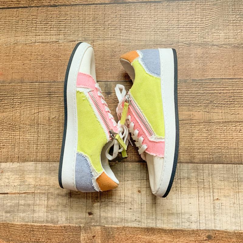 Dolce Vita Yellow/Pink/Orange/Blue Sneakers- Size 7