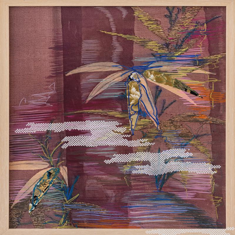 Kimono Gardens #2 (Bamboo)