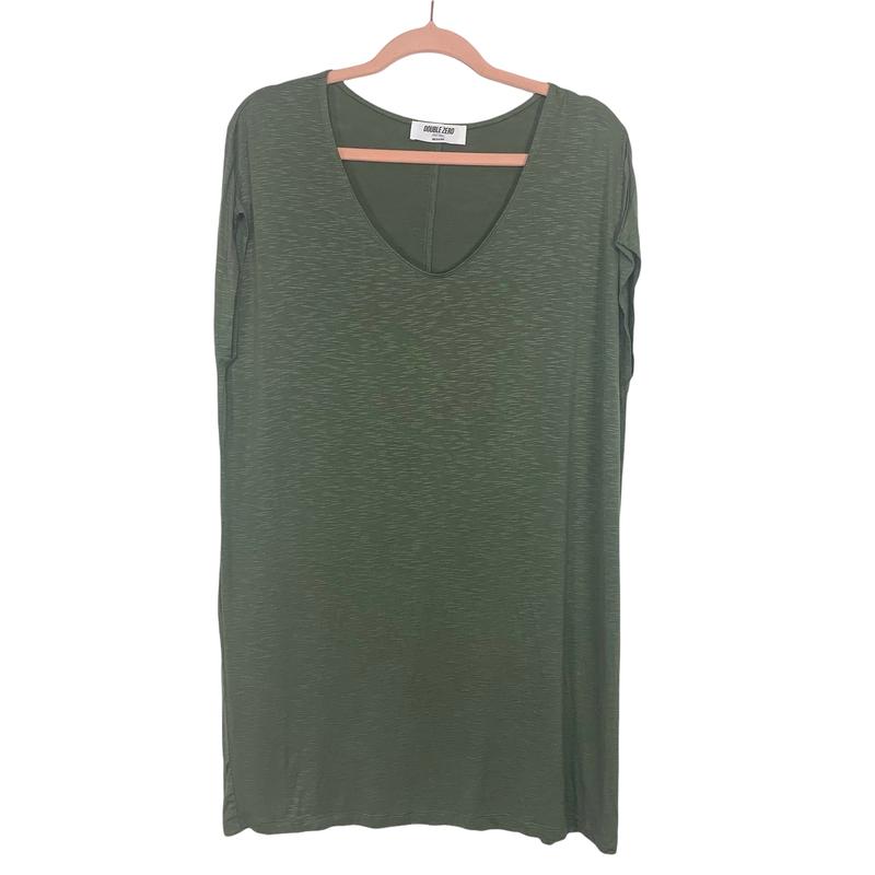 Double Zero Olive Soft Dress- Size S