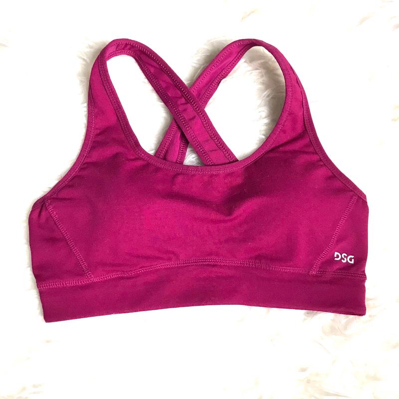 DSG Cranberry Sports Bra- Size ~S
