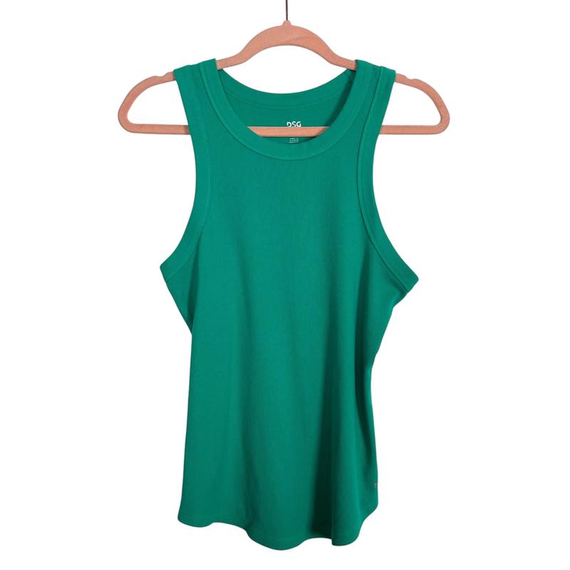 DSG Teal Ribbed Tank- Size L