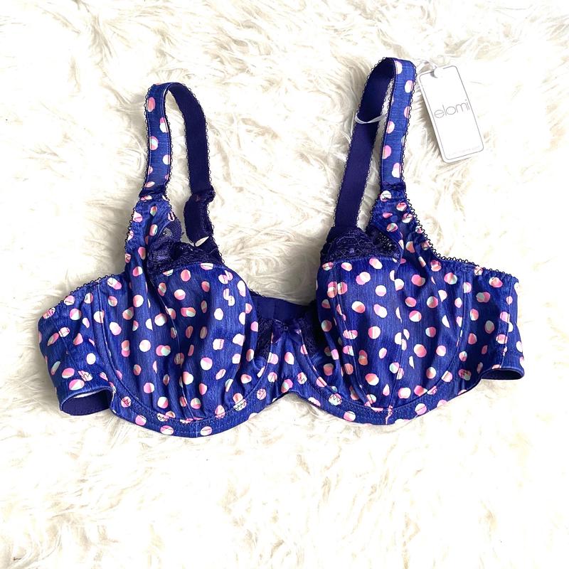 Elomi Polka Dot \”Kim\” Underwire Bra NWT- Size 38D