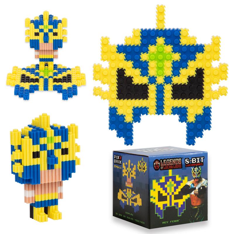 Rey Fenix – Luchador Pixel Puzzle Kits