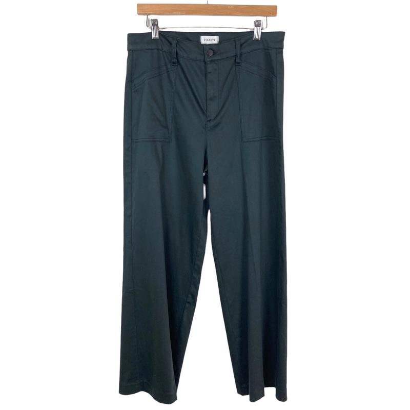Evereve Grey Wide Leg Trousers NWT- Size 32 (Inseam 27)