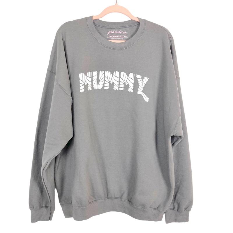 Girl Tribe Co. Gray Mummy Sweatshirt- Size XXL (see notes)