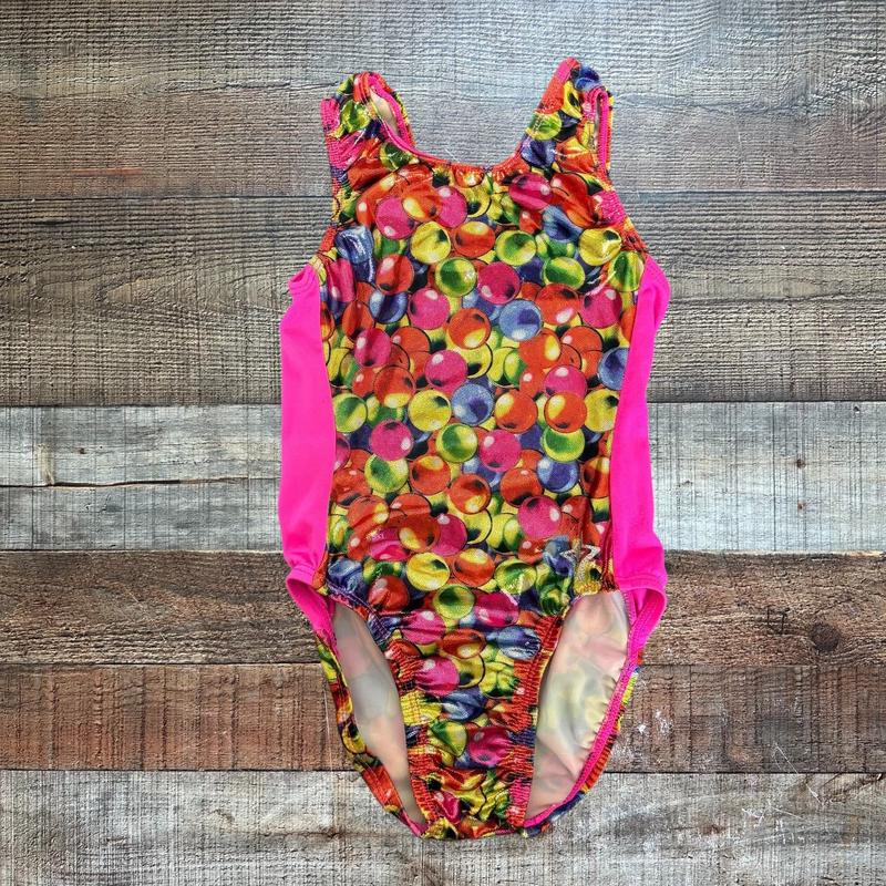 GK Stars Glitter Ball Leotard- Size CM/7-8Y