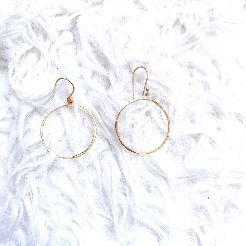 Gold Hoop Earrings